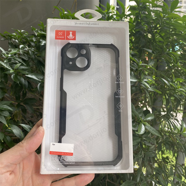 خرید کریستال شیلد شفاف گوشی iPhone 13 Mini مارک XUNDD سری Beatle