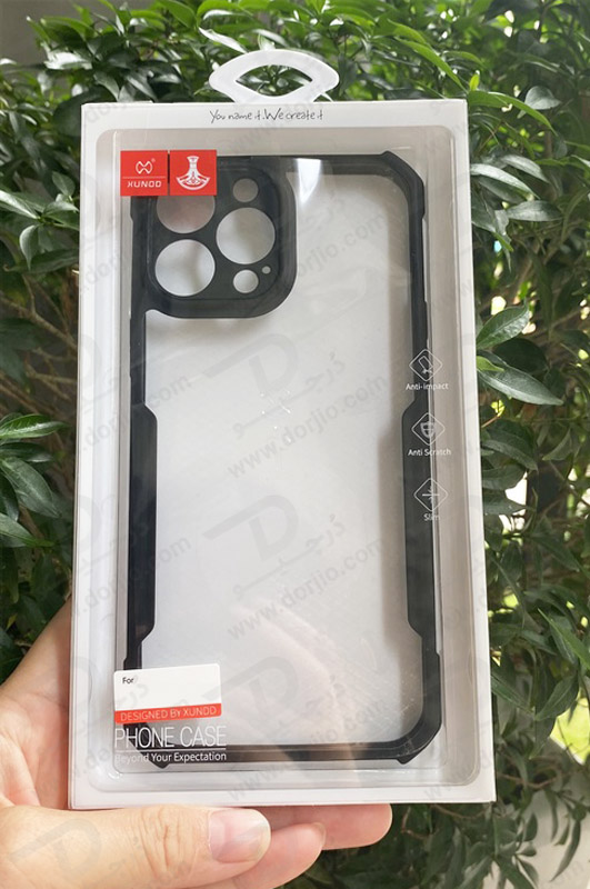 خرید کریستال شیلد شفاف گوشی iPhone 14 Pro مارک XUNDD سری Beatle