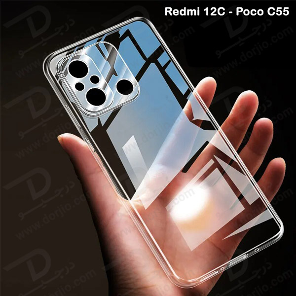 خرید کریستال کاور تمام شفاف Xiaomi Redmi 12C