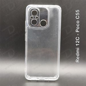 خرید کریستال کاور تمام شفاف Xiaomi Redmi 12C
