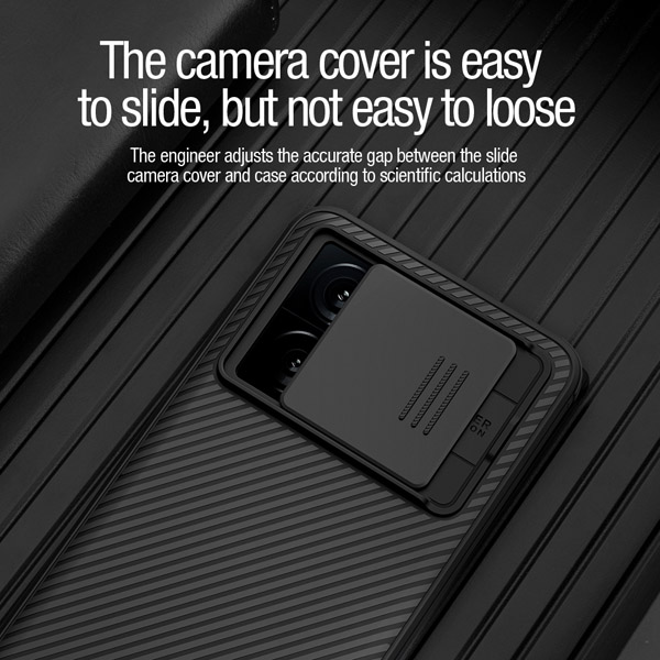 خرید گارد ضد ضربه مغناطیسی نیلکین Xiaomi Redmi K60 Ultra مدل Camshield Pro Magnetic Case