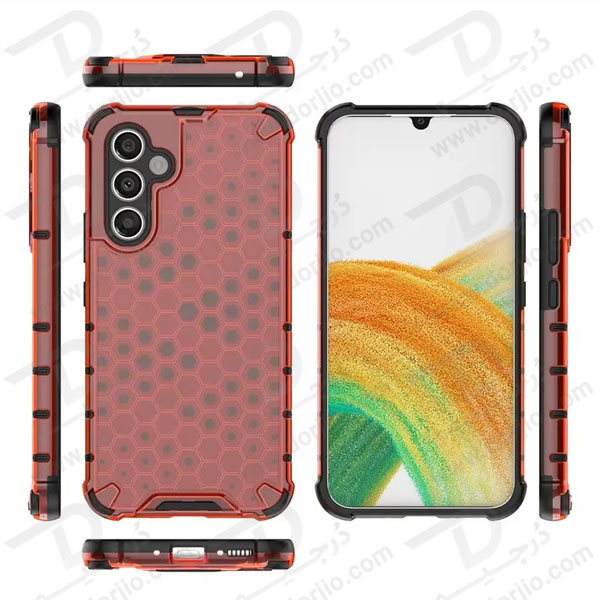 خرید گارد ضد ضربه هیبریدی Samsung Galaxy A14 مدل Honeycomb
