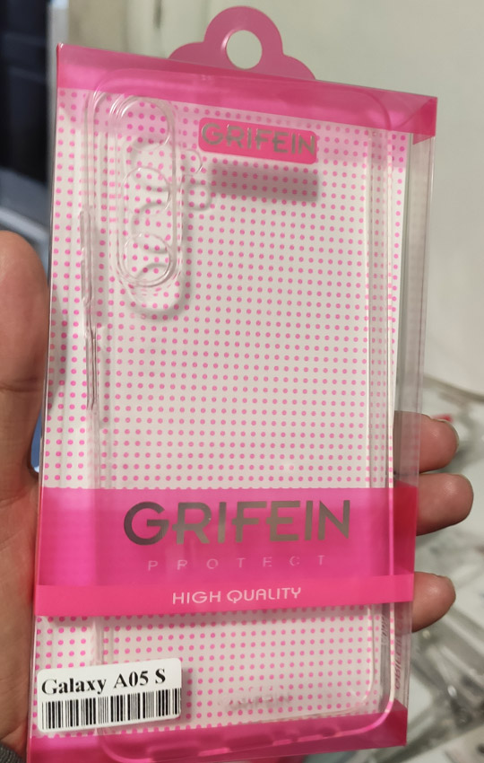 خرید گارد ژله ای شفاف با محافظ دوربین Samsung Galaxy A05s