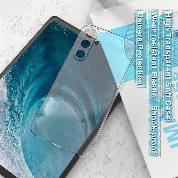خرید گارد ژله ای شفاف با محافظ دوربین Samsung Galaxy S23 FE