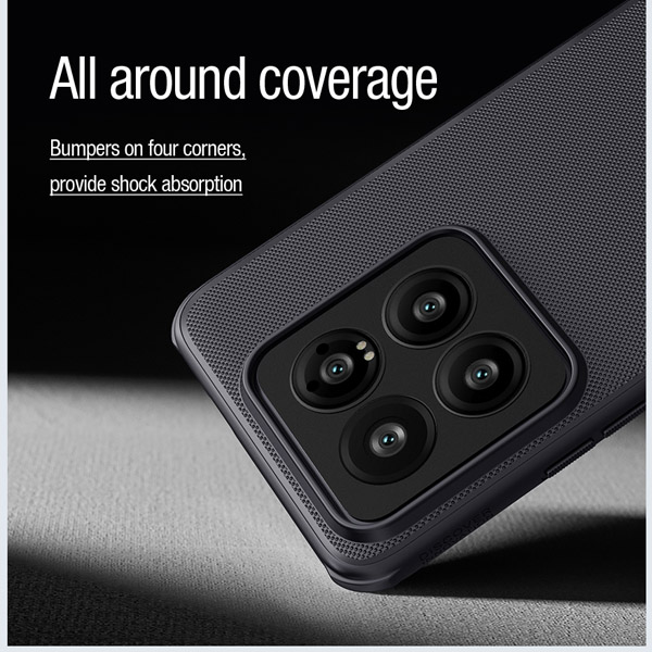 خرید قاب ضد ضربه مگنتی نیلکین Xiaomi 14 Pro مدل Super Frosted Shield Pro Magnetic