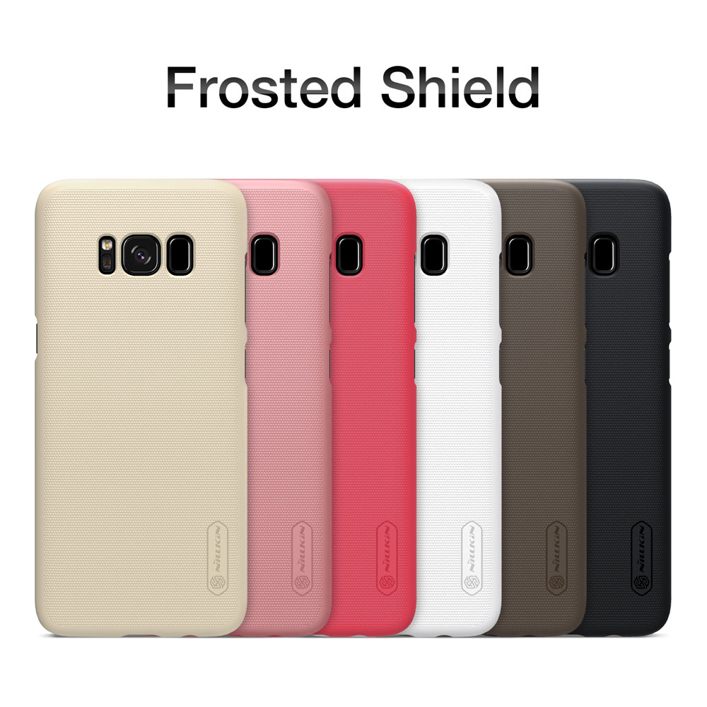 قاب محافظ نیلکین Samsung Galaxy S8 مدل Super Frosted Shield