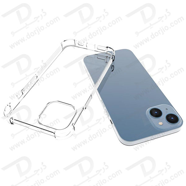 خرید قاب ژله ای شفاف ایربگ دار iPhone 15