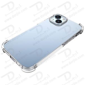 خرید قاب ژله ای شفاف ایربگ دار iPhone 15