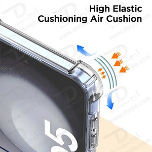 خرید قاب کریستالی تمام شفاف مگنتی مگ سیف Samsung Galaxy Z Flip 5