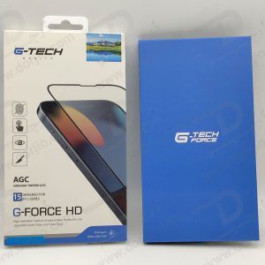 خرید محافظ صفحه نمایش شیشه‌ای iPhone 15 Pro Max برند G-TECH مدل G-FORCH HD