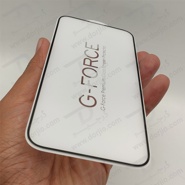 خرید محافظ صفحه نمایش شیشه‌ای iPhone 15 Pro Max برند G-TECH مدل G-FORCH HD