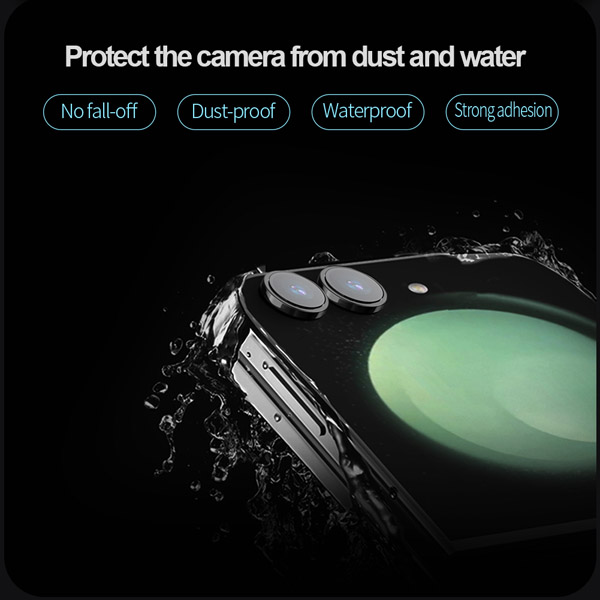 خرید محافظ لنز رینگی Samsung Galaxy Z Flip 5 همراه با ابزار نصب مارک نیلکین مدل CLR Film