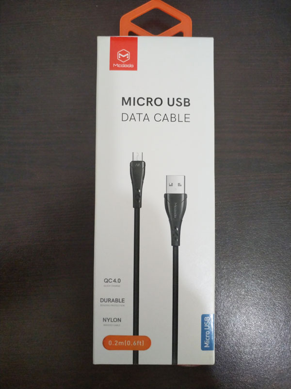 خرید کابل 20 سانتی متری Micro USB مک دودو مدل Mcdodo CA-7450