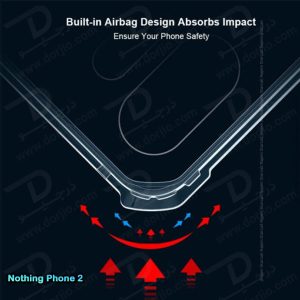 خرید کریستال شیلد شفاف گوشی Nothing Phone 2 مارک XUNDD سری Beatle