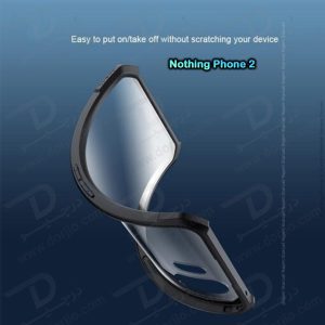 خرید کریستال شیلد شفاف گوشی Nothing Phone 2 مارک XUNDD سری Beatle