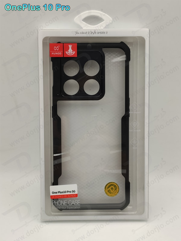 خرید کریستال شیلد شفاف گوشی OnePlus 10 Pro مارک XUNDD سری Beatle