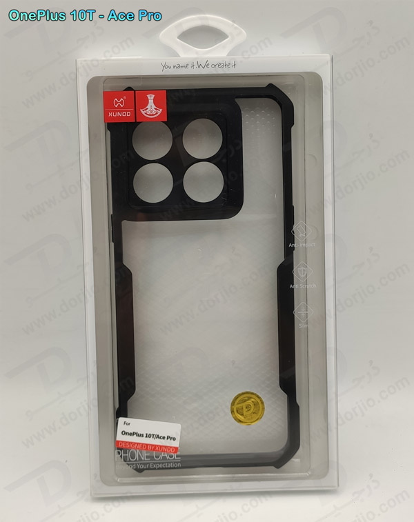 خرید کریستال شیلد شفاف گوشی OnePlus Ace Pro مارک XUNDD سری Beatle