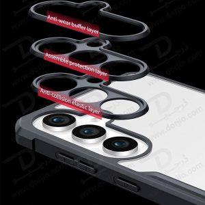 خرید کریستال شیلد شفاف گوشی Samsung Galaxy A34 مارک XUNDD سری Beatle