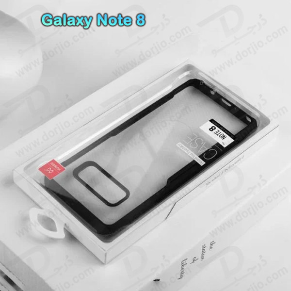 خرید کریستال شیلد شفاف گوشی Samsung Galaxy Note 8 مارک XUNDD سری Beatle