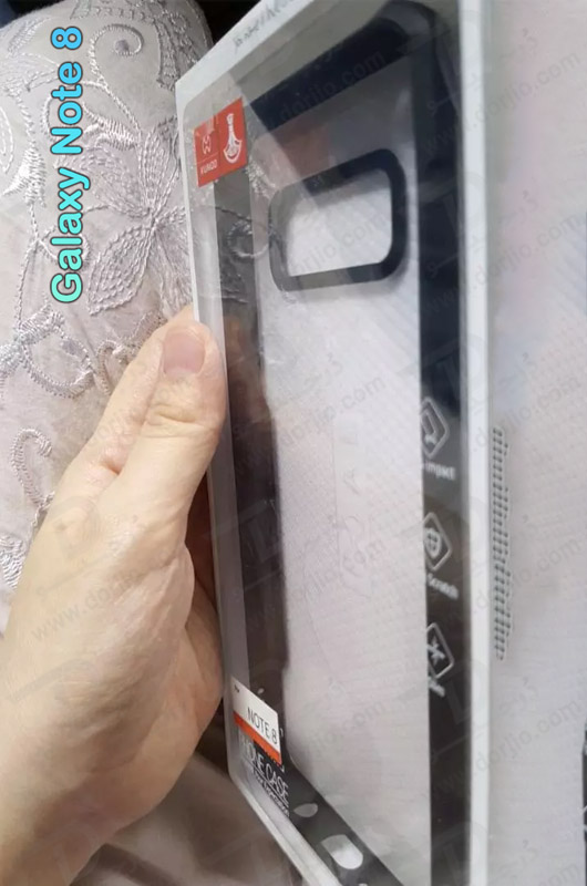 خرید کریستال شیلد شفاف گوشی Samsung Galaxy Note 8 مارک XUNDD سری Beatle