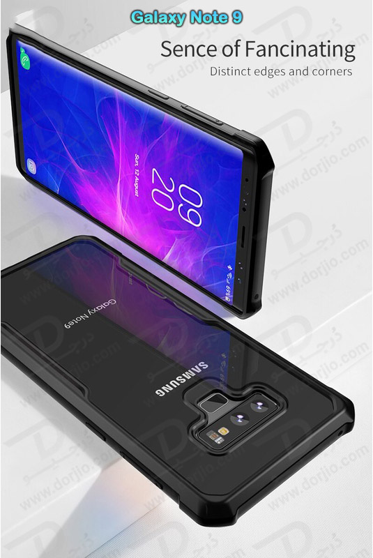 خرید کریستال شیلد شفاف گوشی Samsung Galaxy Note 9 مارک XUNDD سری Beatle