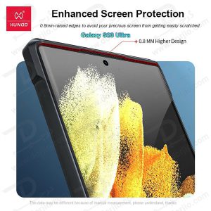 خرید کریستال شیلد شفاف گوشی Samsung Galaxy S23 Ultra مارک XUNDD سری Beatle