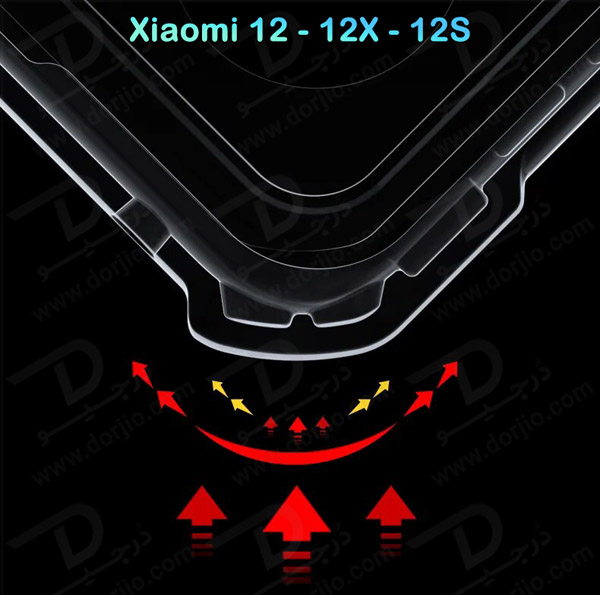 خرید کریستال شیلد شفاف گوشی Xiaomi 12 مارک XUNDD سری Beatle