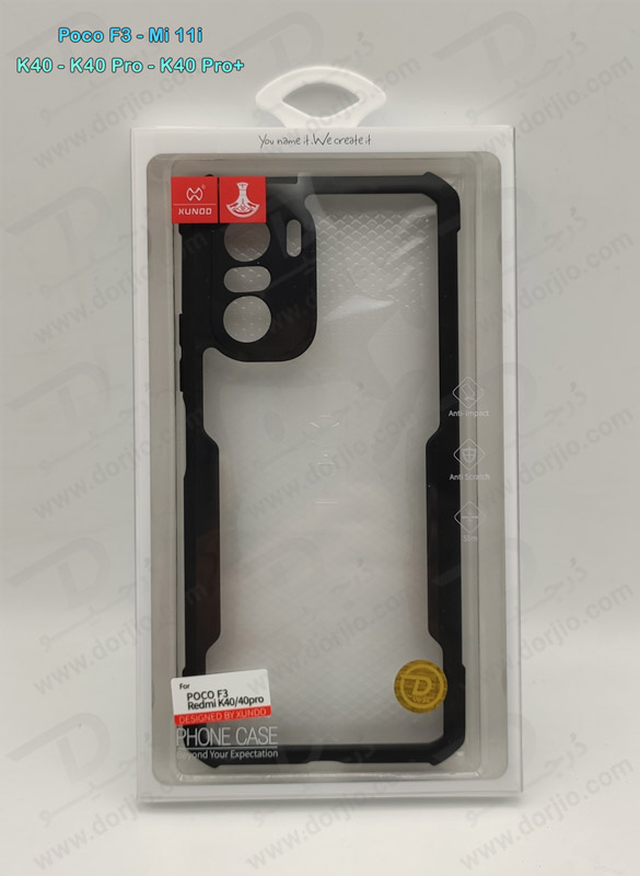 خرید کریستال شیلد شفاف گوشی Xiaomi Mi 11X - Mi 11X Pro مارک XUNDD سری Beatle