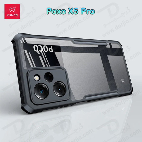 خرید کریستال شیلد شفاف گوشی Xiaomi Poco X5 Pro مارک XUNDD سری Beatle