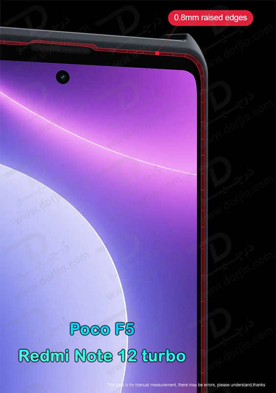 خرید کریستال شیلد شفاف گوشی Xiaomi Redmi Note 12 Turbo مارک XUNDD سری Beatle