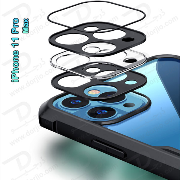 خرید کریستال شیلد شفاف گوشی iPhone 11 Pro Max مارک XUNDD سری Beatle