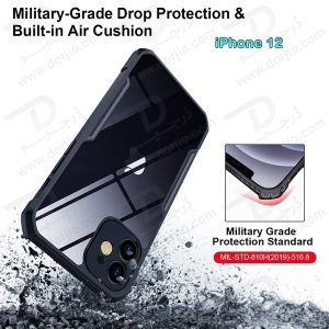 خرید کریستال شیلد شفاف گوشی iPhone 12 مارک XUNDD سری Beatle