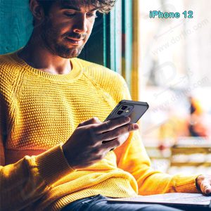 خرید کریستال شیلد شفاف گوشی iPhone 12 مارک XUNDD سری Beatle