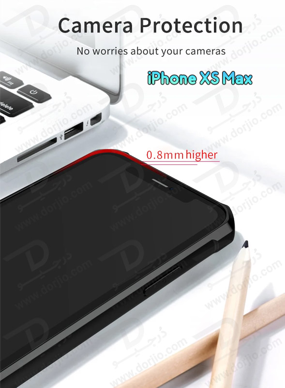 خرید کریستال شیلد شفاف گوشی iPhone XS Max مارک XUNDD سری Beatle