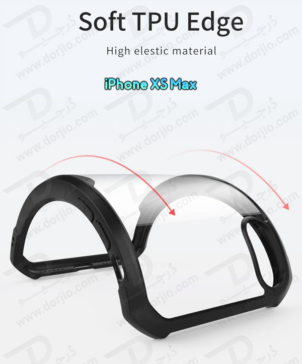 خرید کریستال شیلد شفاف گوشی iPhone XS Max مارک XUNDD سری Beatle