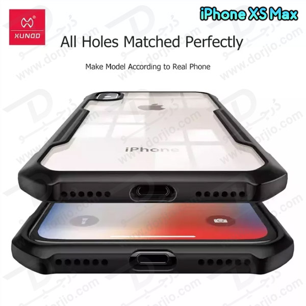 خرید کریستال شیلد شفاف گوشی iPhone XS Max مارک XUNDD سری Beatle