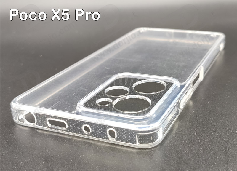 خرید کریستال کاور تمام شفاف Xiaomi Poco X5 Pro