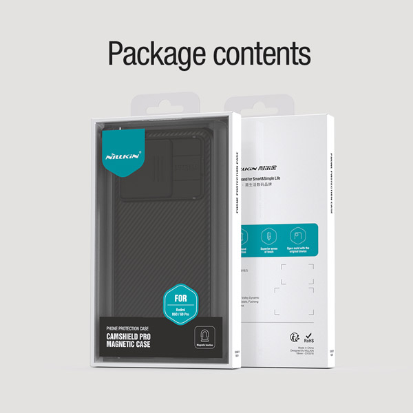 خرید گارد ضد ضربه مغناطیسی نیلکین Xiaomi 13T مدل Camshield Pro Magnetic