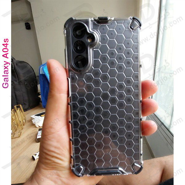 گارد ضد ضربه هیبریدی Samsung Galaxy A04s مدل Honeycomb 13