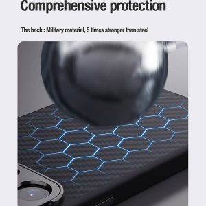 خرید گارد فیبری کمرا استند نیلکین iPhone 13 Pro مدل CarboProp