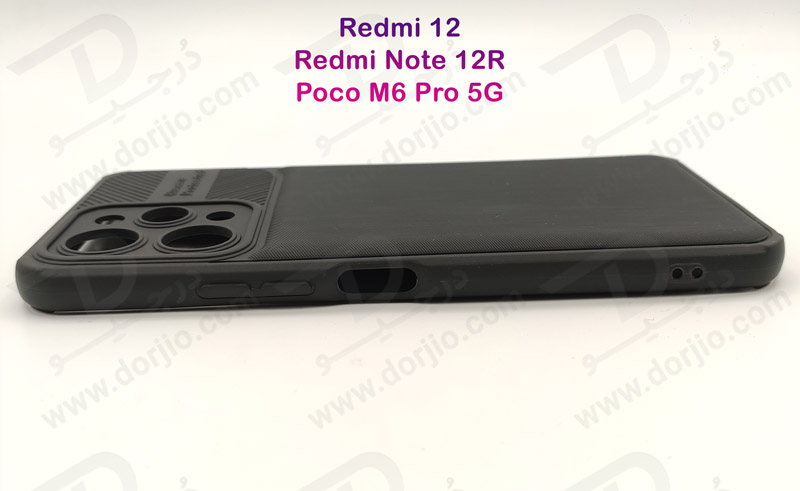 خرید گارد ژله ای Anti Shock محافظ دوربین دار Xiaomi Redmi 12 5G