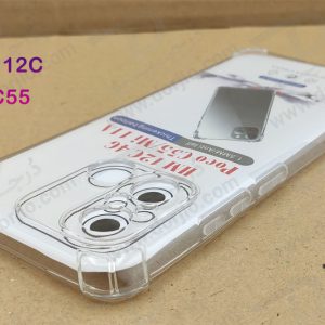 خرید گارد ژله ای شفاف ایربگ دار با محافظ دوربین Xiaomi Poco C55
