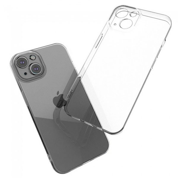 خرید گارد ژله ای شفاف با محافظ دوربین iPhone 15