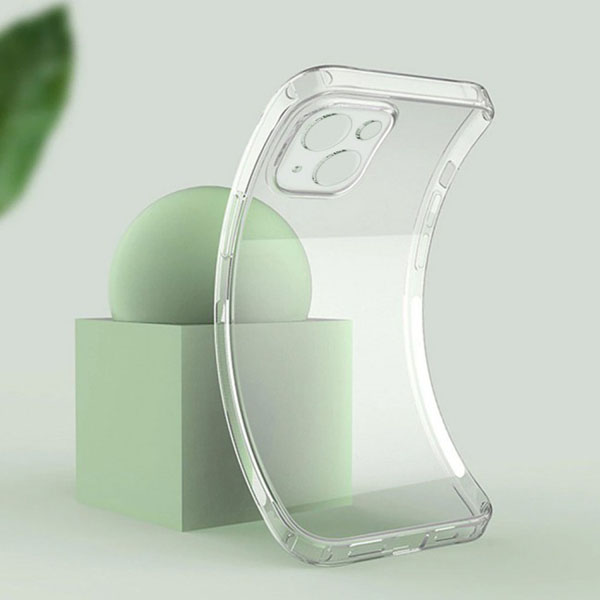خرید گارد ژله ای شفاف با محافظ دوربین iPhone 15
