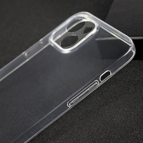 خرید گارد ژله ای شفاف با محافظ دوربین iPhone 15