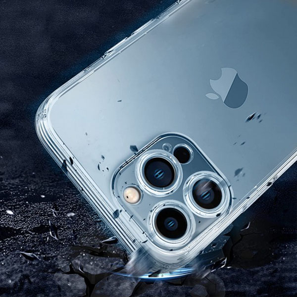 خرید گارد ژله ای شفاف با محافظ دوربین iPhone 15 Pro Max