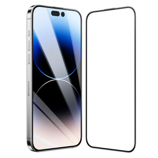خرید گلس 3D شفاف شیشه ای iPhone 15 Plus برند Green Lion مدل HD PET