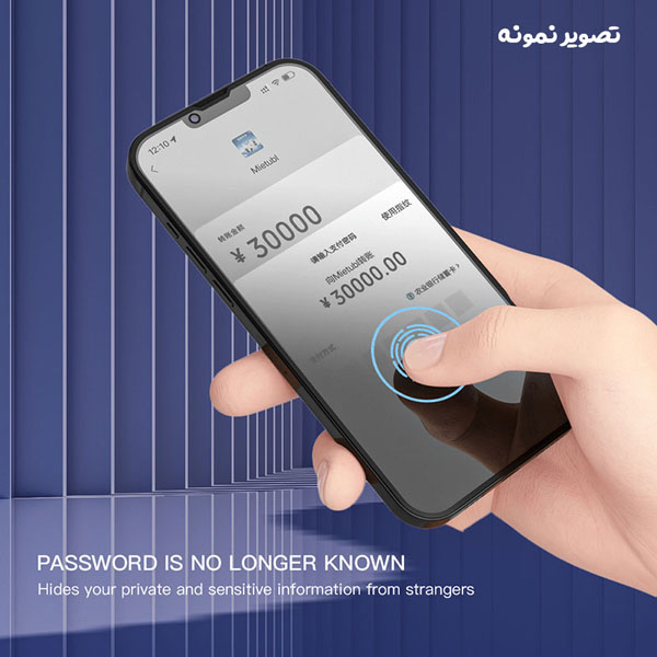 خرید گلس Privacy حریم شخصی iPhone 15 Plus مارک Mietubl