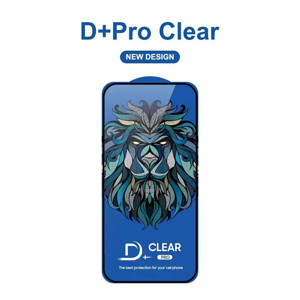 خرید گلس اورجینال شفاف شیشه ای iPhone 15 مدل D+ Pro مارک LITO