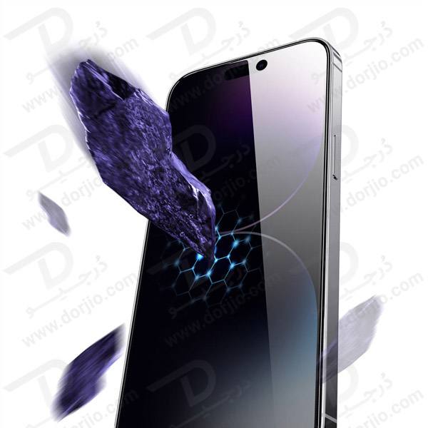 خرید گلس حریم شخصی iPhone 15 مارک Green Lion مدل 9H Steve Privacy